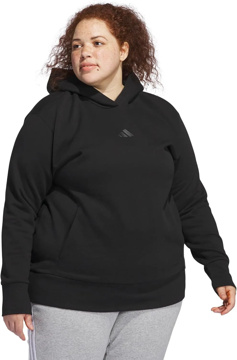 adidas Women's All Szn Fleece Loose Hoodie