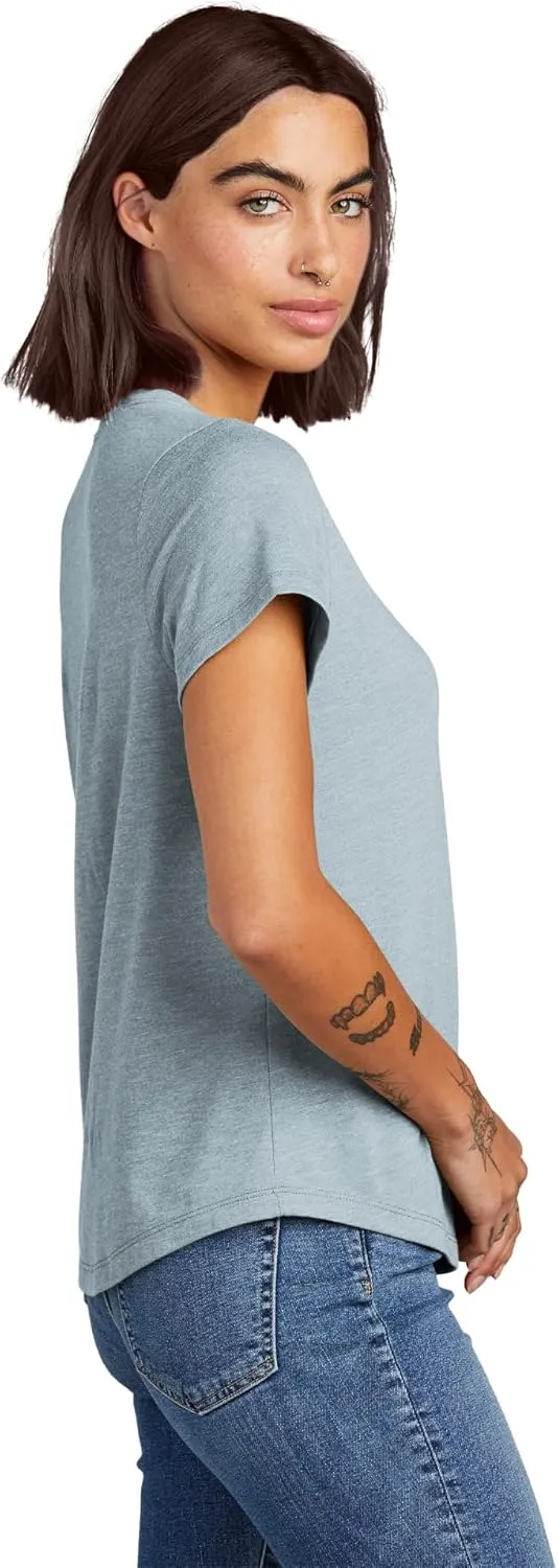Allmade Women's Relaxed Tri-Blend Scoop Neck T-Shirt