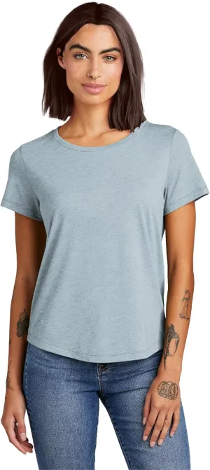 Allmade Women's Relaxed Tri-Blend Scoop Neck T-Shirt
