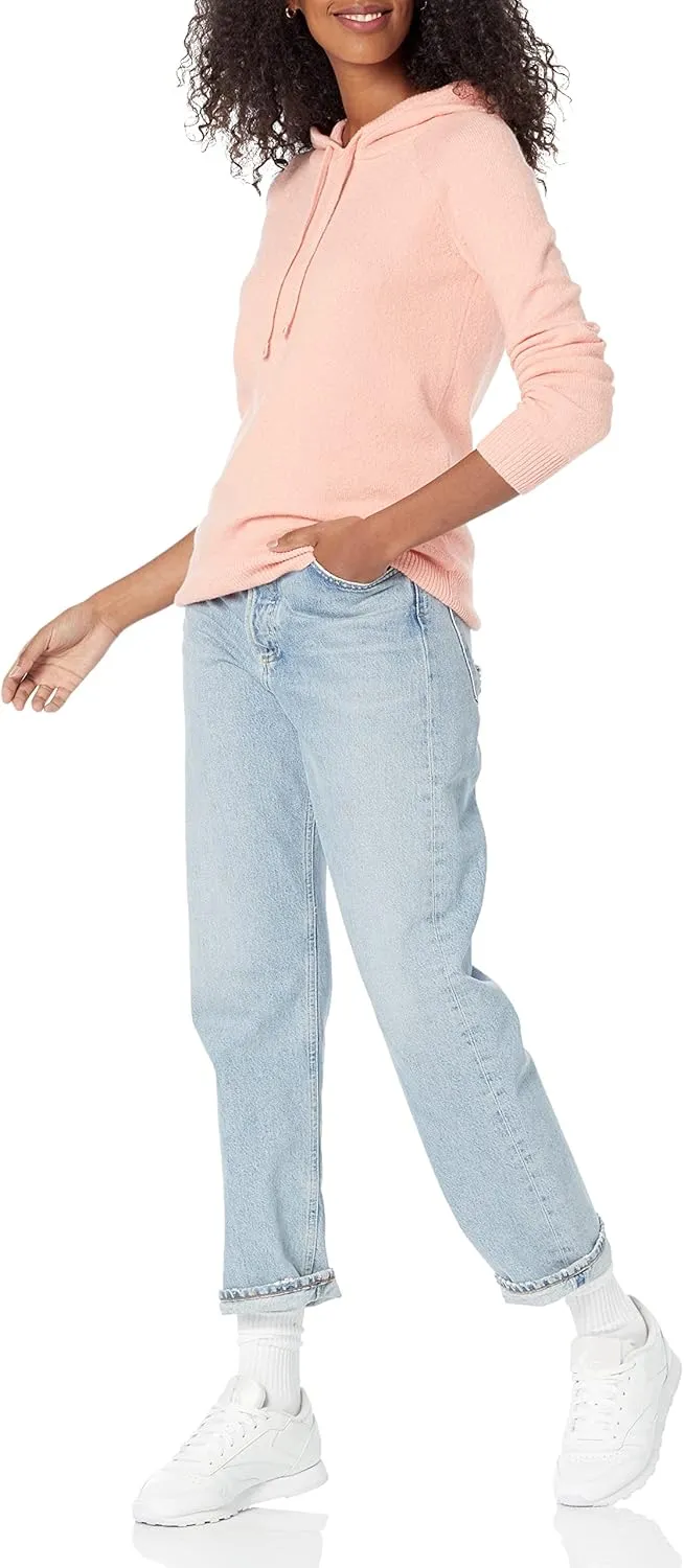 Amazon Essentials Women's Soft Touch Hooded Pullover Sweater
