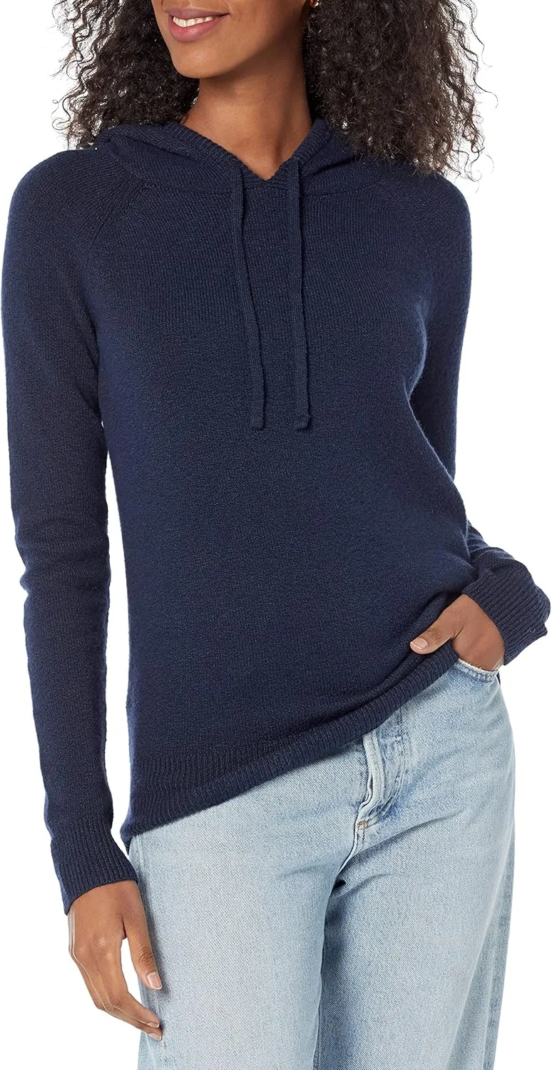 Amazon Essentials Women's Soft Touch Hooded Pullover Sweater