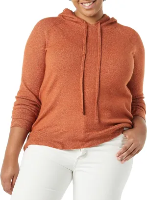 Amazon Essentials Women's Soft Touch Hooded Pullover Sweater