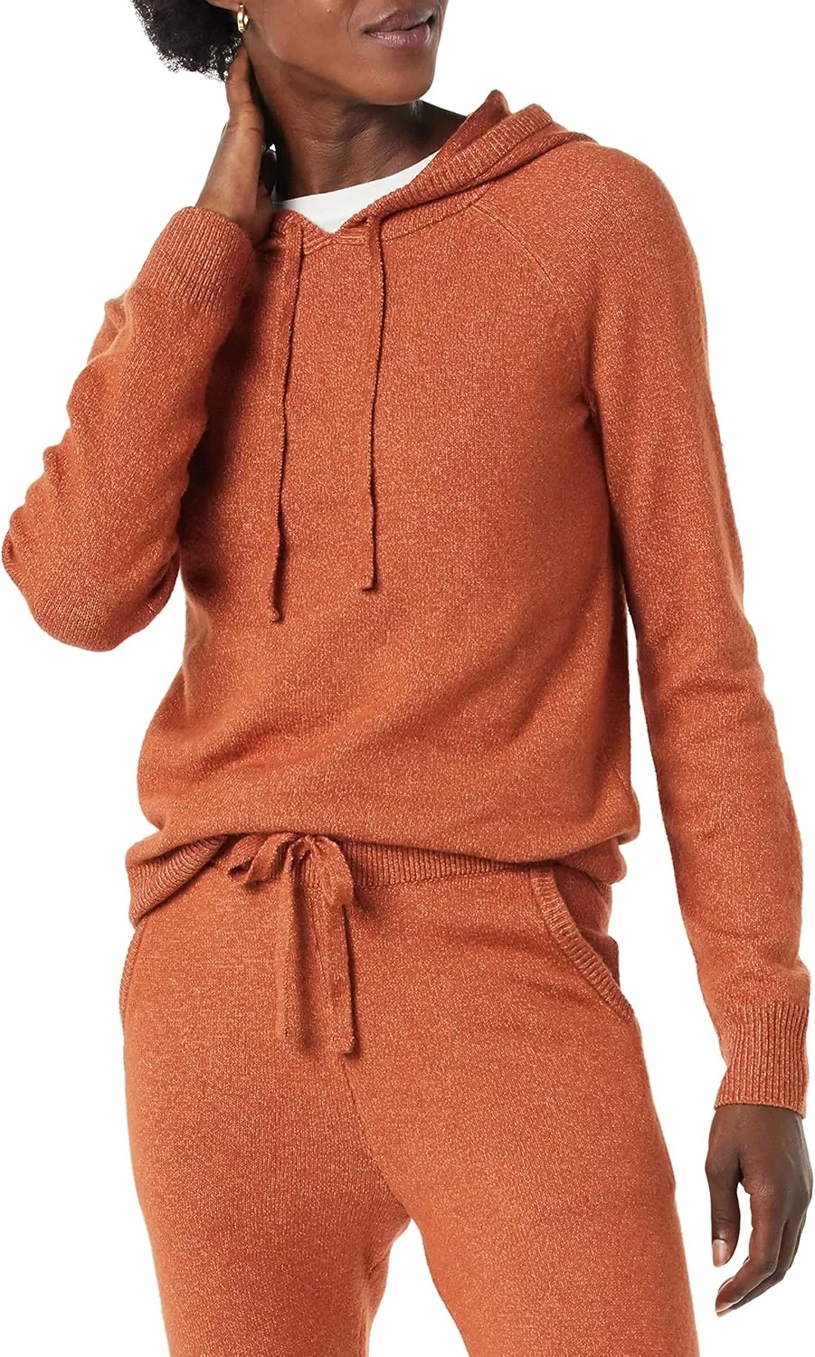 Amazon Essentials Women's Soft Touch Hooded Pullover Sweater