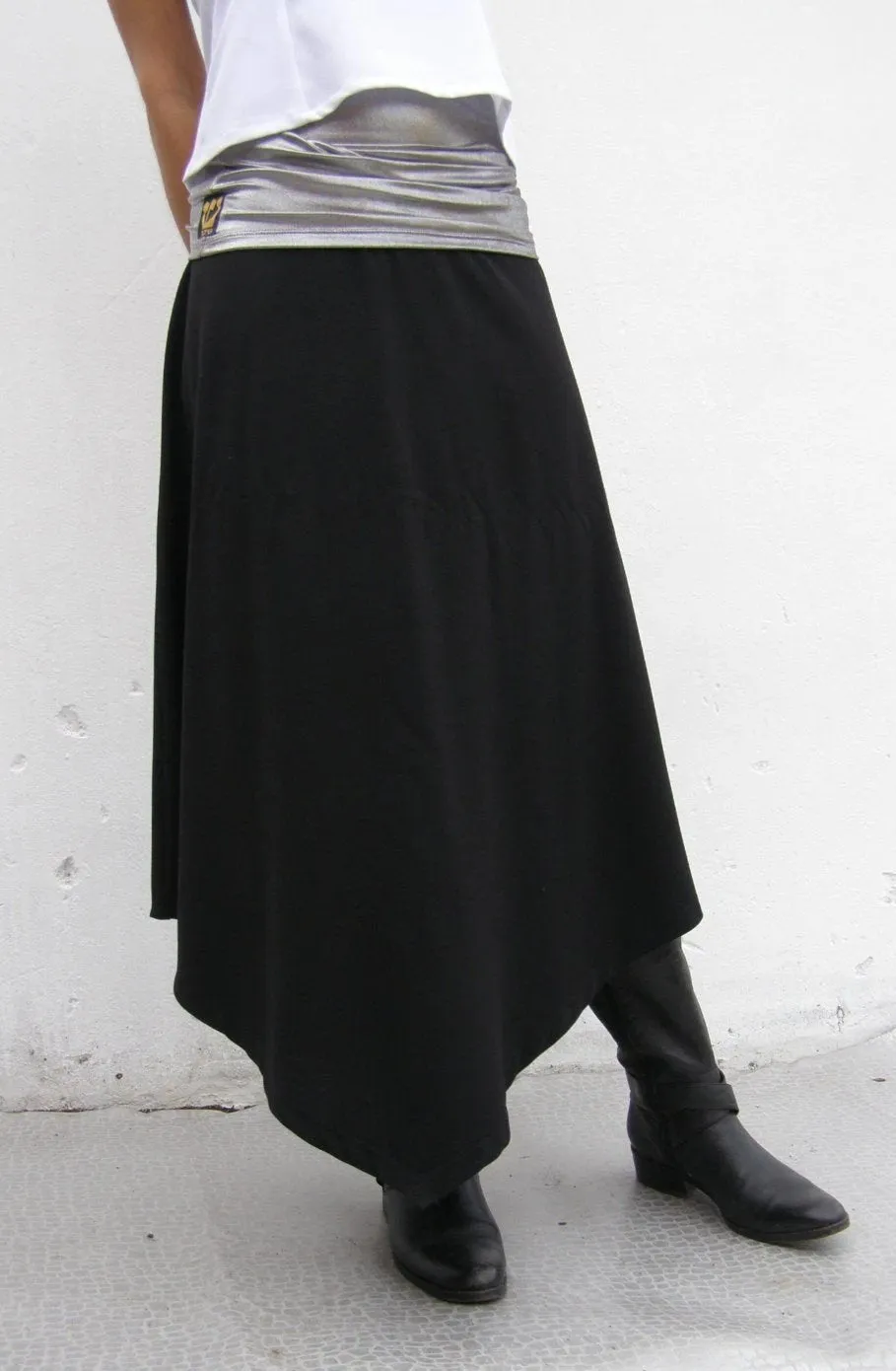 Asymmetric Triangular Skirt