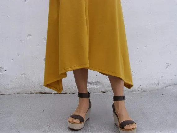 Asymmetric Triangular Skirt