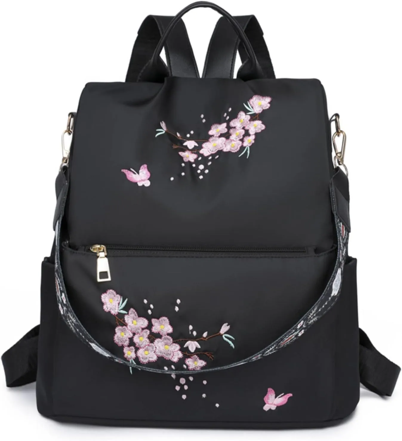Backpack Purse for Women Medium Size Transparent Practical Large Capacity Zipper Backpacks Mini Purses for Women
