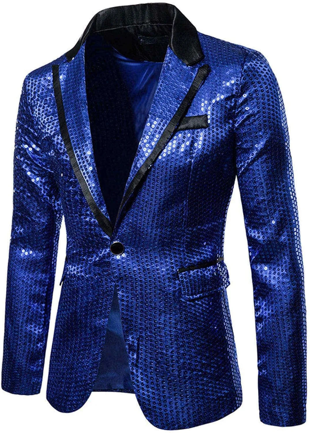 Blazers for Men Lapels Suit Casual Jacket Single-breasted Men's Printed Buckle Fashion Men's Coats Stylish Suit