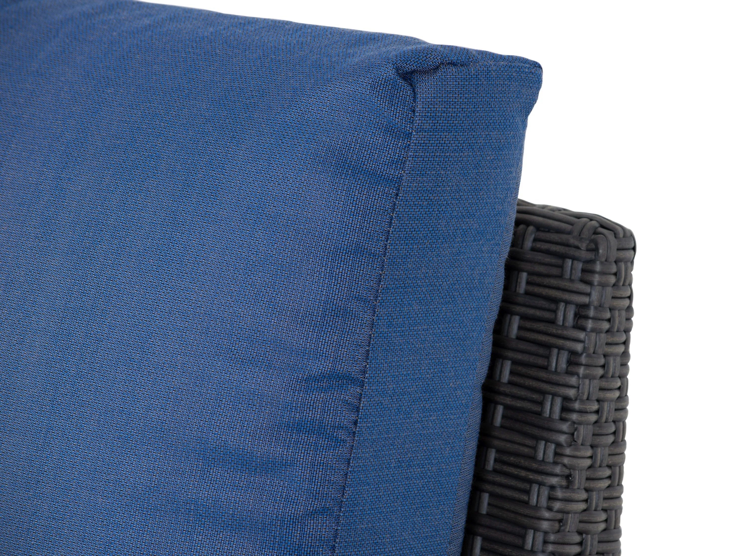 Blue Outdoor Loveseat 5pc Set