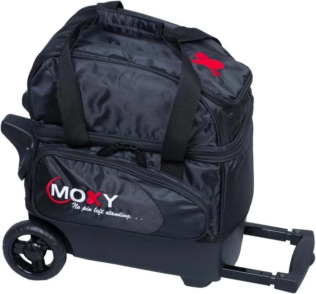 Bowling Products Single Deluxe Roller Bowling Bag- Black