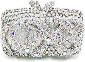 Bridal Wedding Party Purses Elegant Purses Women Evening Party Bag Crystal Clutches