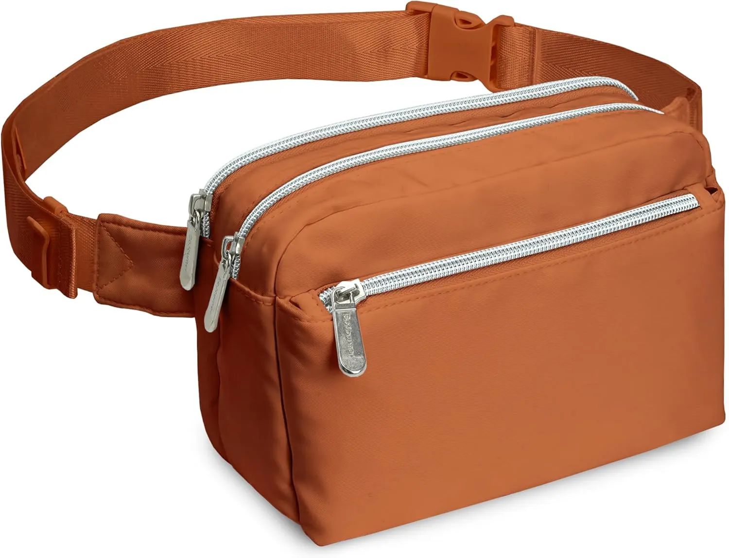 Brown Crossbody Belt Bag for Women  Stylish Fanny Pack, Functional and Fashion Waist Packs for Travel, Festivals, and Everyday Use