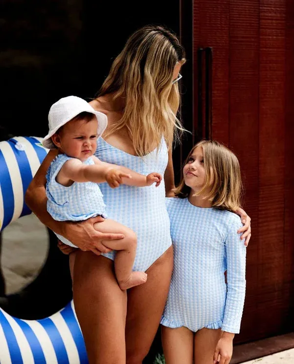 CANOPEA~ Julia 1 pc gingham swimsuit