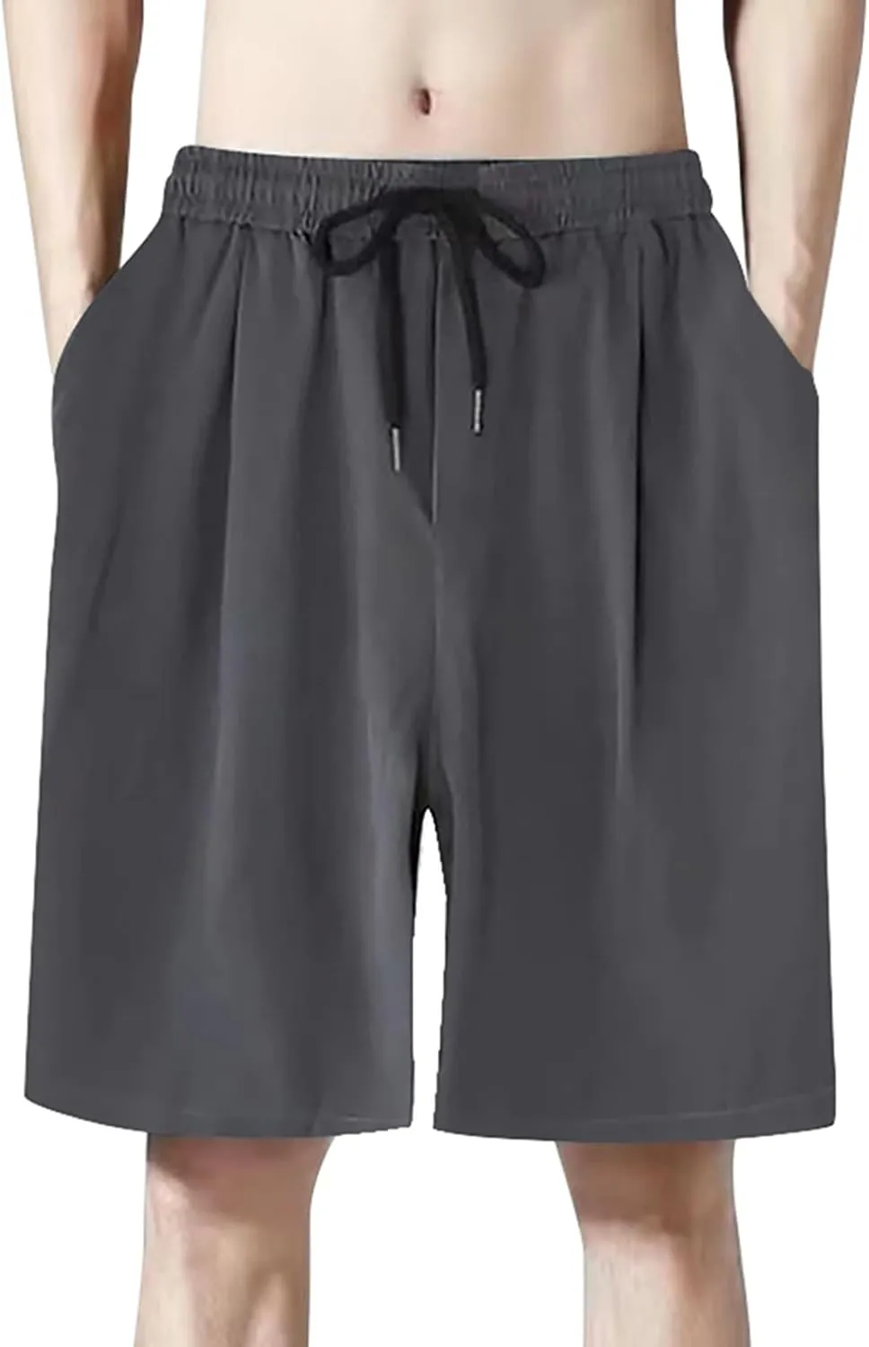 Cargo Work Trousers Mens Cotton Casual Chino Pants Yoga Sweatpant Pockets Baggy Joggers Bottoms Trousers