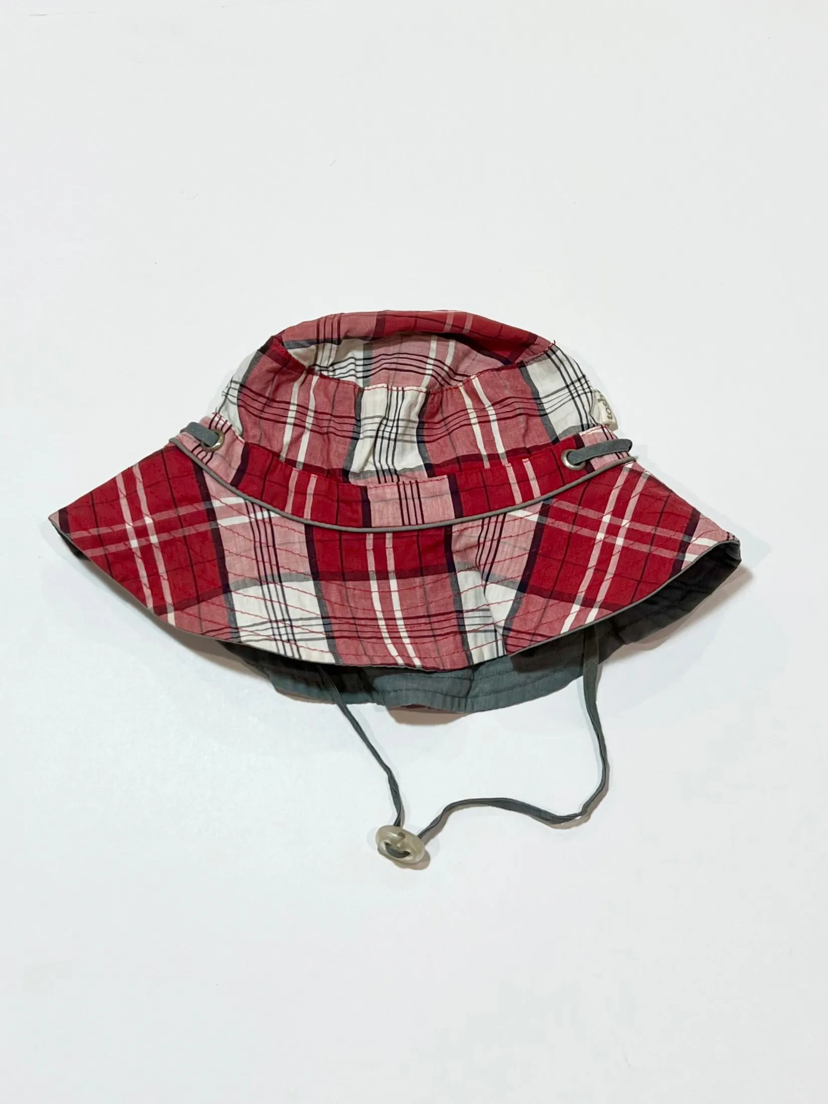 Checkered sun hat - Size 4 years 