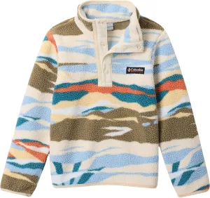 Columbia Helvetia II Printed 1/2-Snap Fleece Jacket - Kids', Chalk Rogue Valley, M