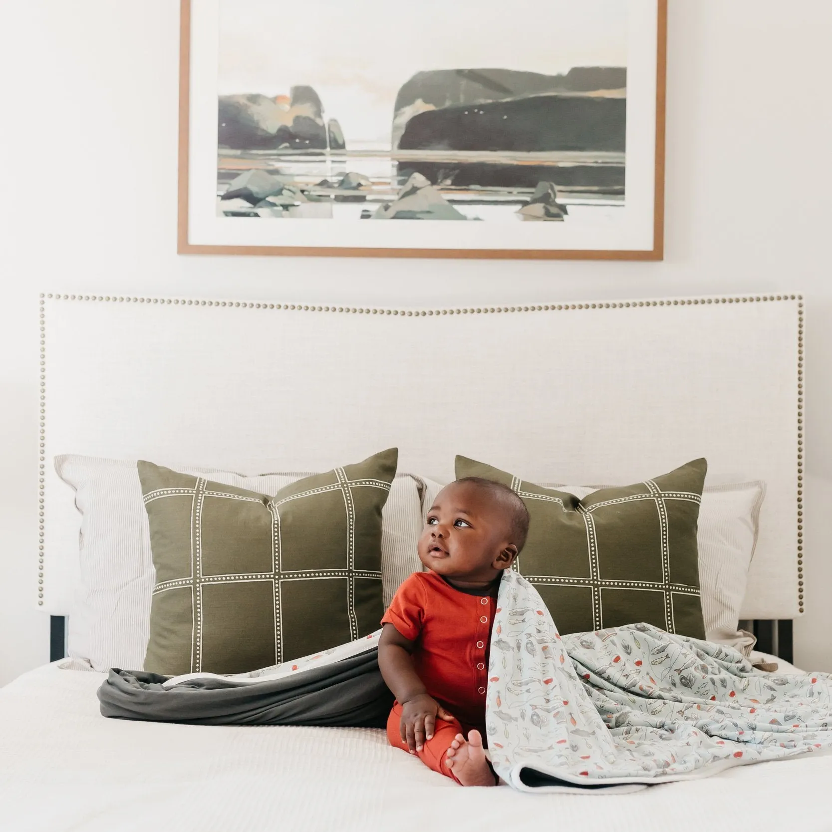 Copper Pearl Three-Layer Jumbo Quilt | Trout