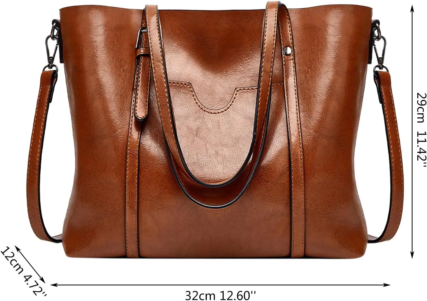 Crossbody Bags Handbags For Women Large Designer Ladies Bag Pocket Purse Leather