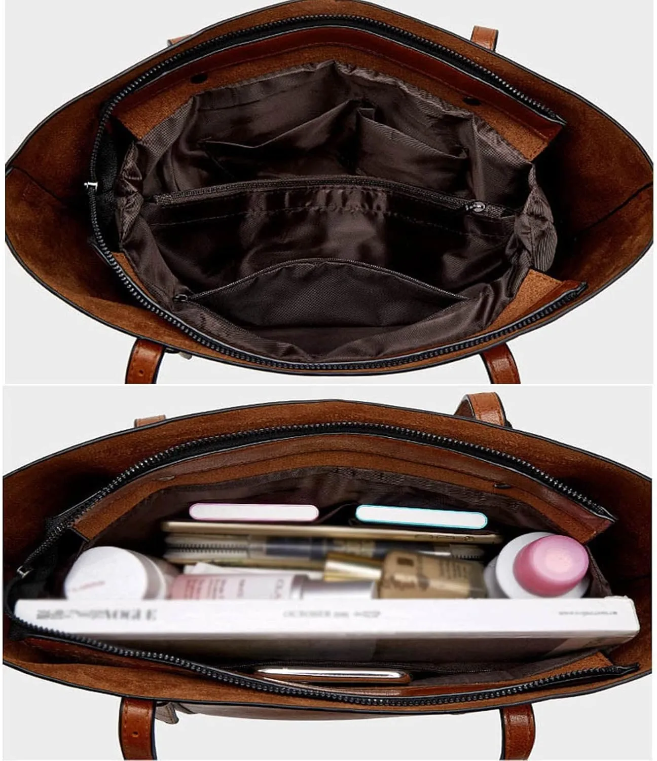 Crossbody Bags Handbags For Women Large Designer Ladies Bag Pocket Purse Leather
