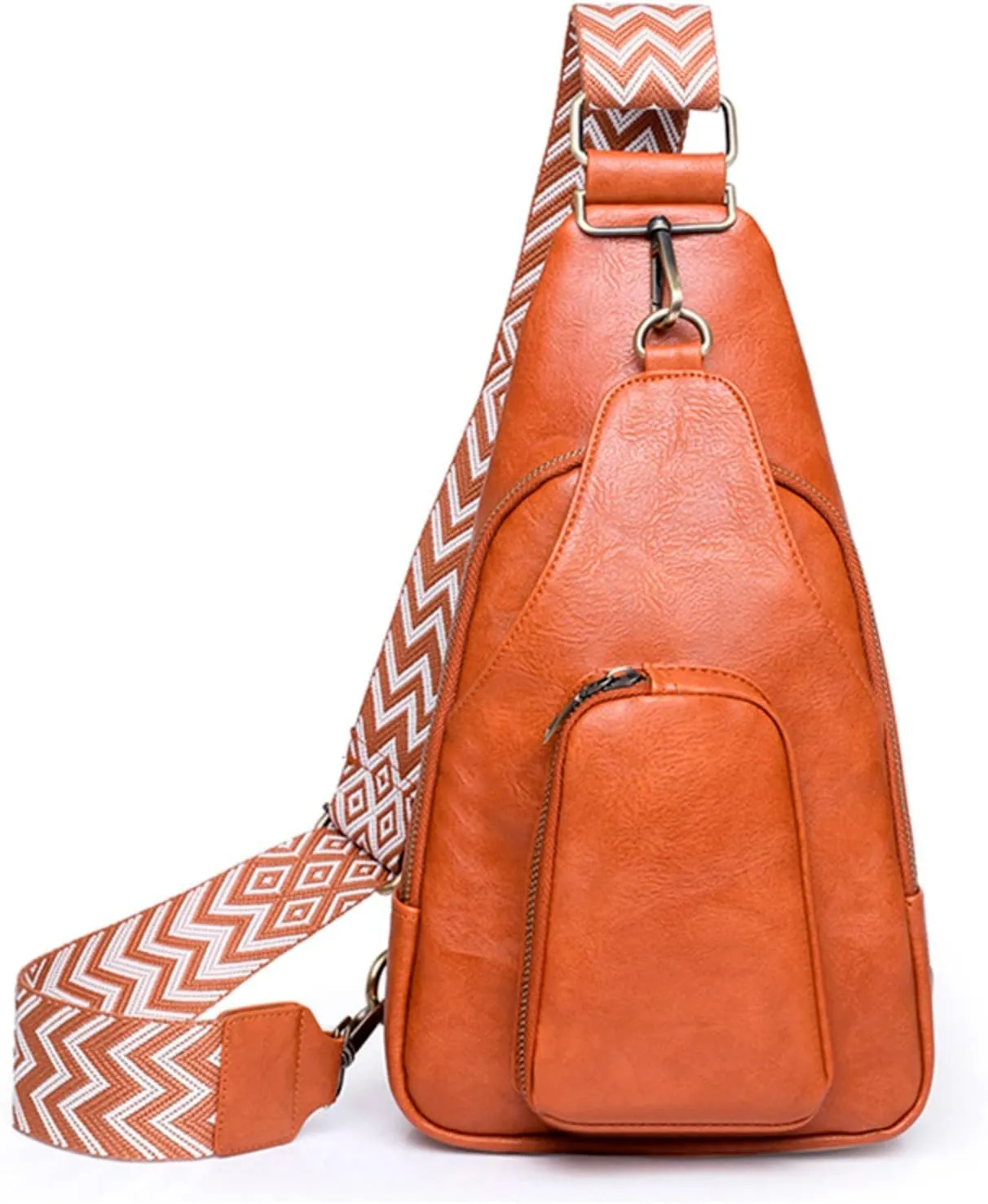Crossbody Small Sling Backpack for Women Men Cross Body Shoulder Bags with Keyholder Stylish Versatile Bag
