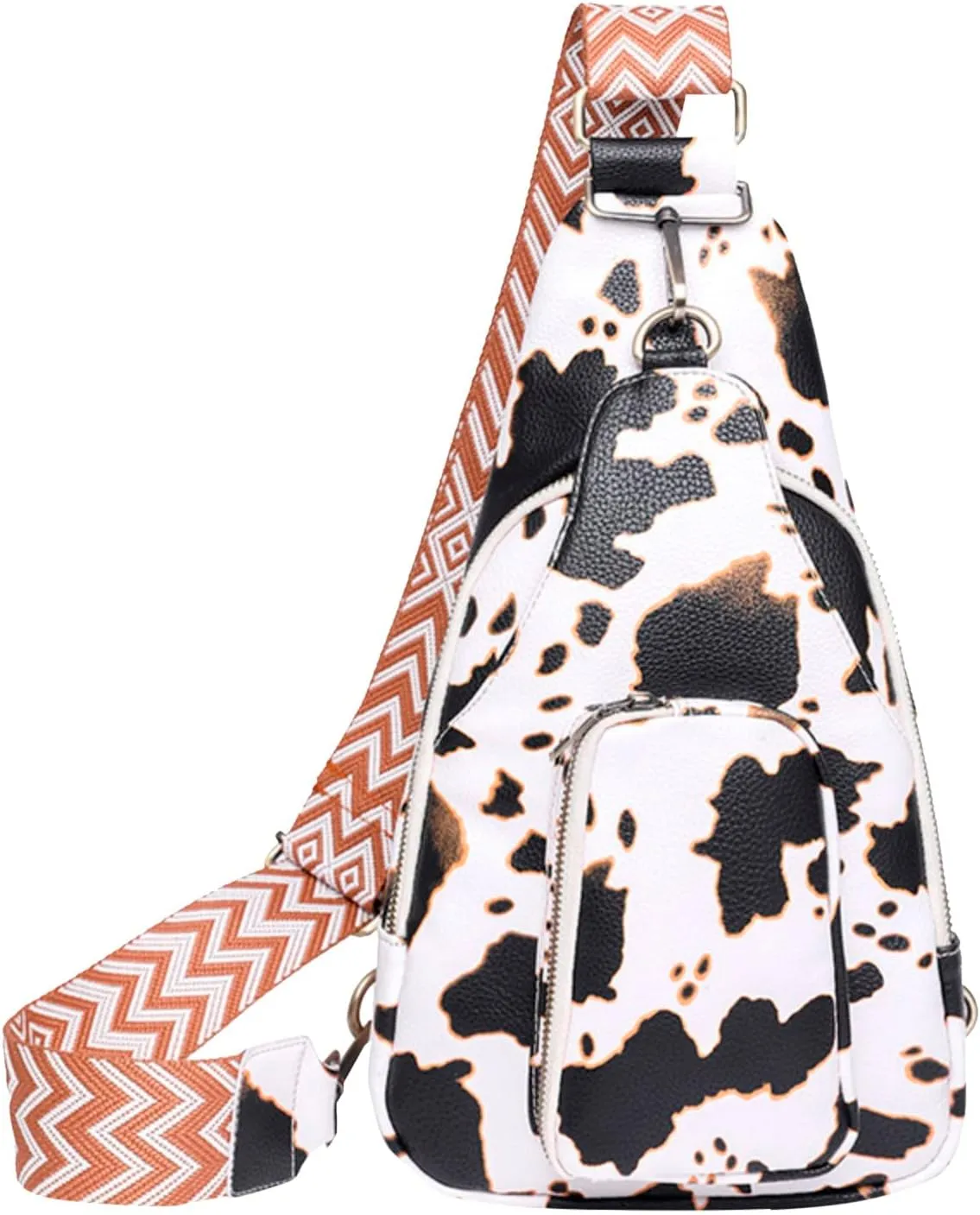 Crossbody Small Sling Backpack for Women Men Cross Body Shoulder Bags with Keyholder Stylish Versatile Bag