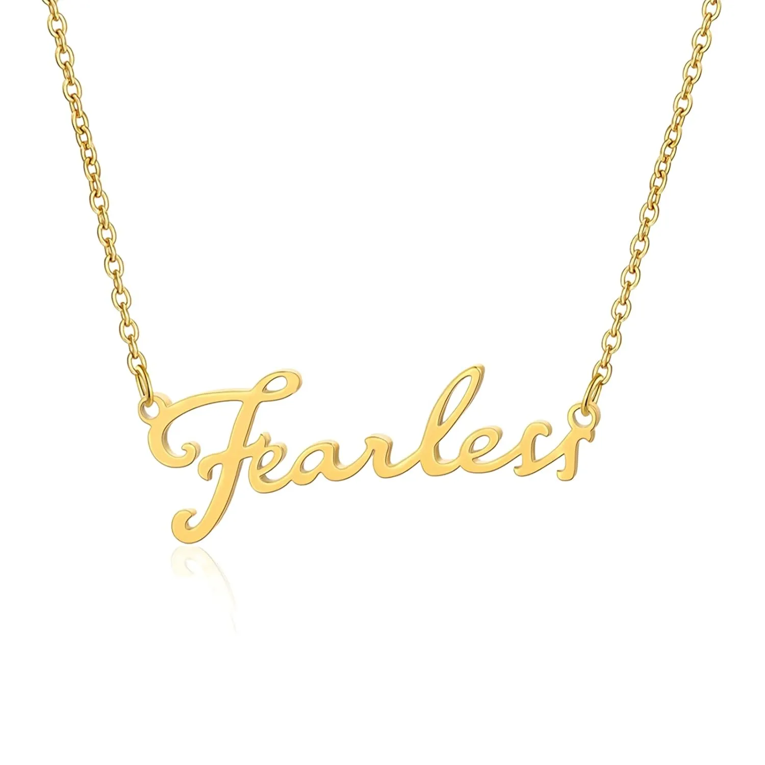 Custom Name Necklace - Custom Necklaces For Women, Name Plate Necklaces, Letter Necklace, Necklaces For Women