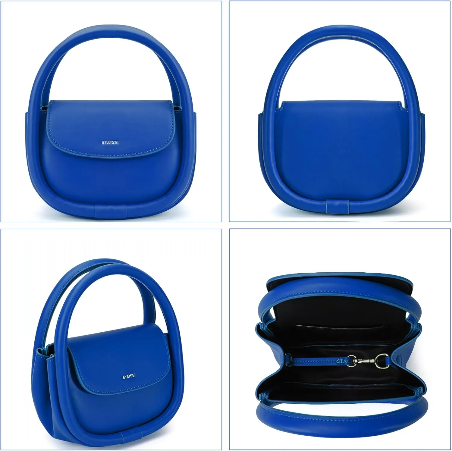 Designer Top Handle Shoulder Bags for Women, Trendy Mini Crossbody Purses, Womens Leather Handbags with Straps
