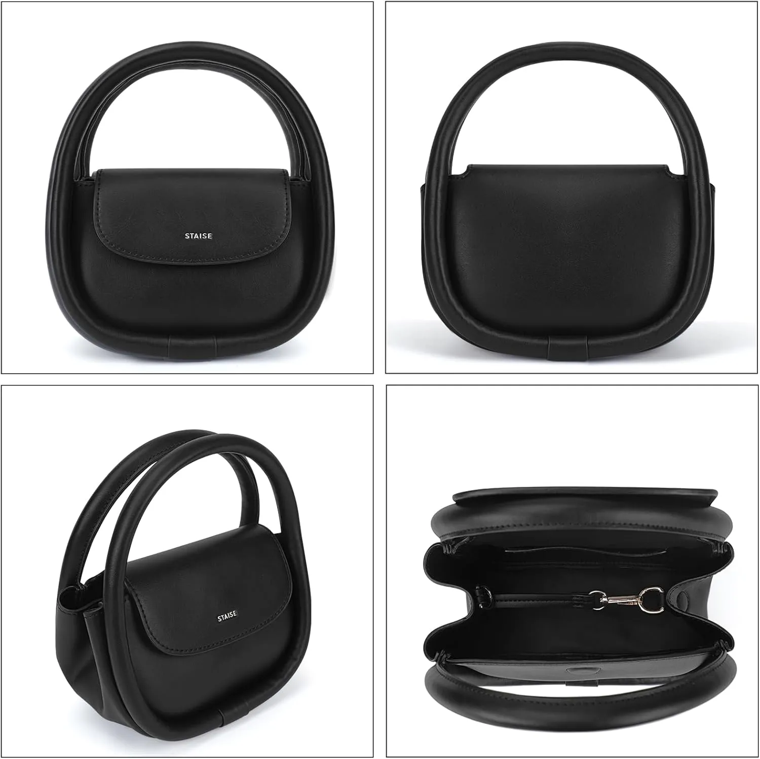 Designer Top Handle Shoulder Bags for Women, Trendy Mini Crossbody Purses, Womens Leather Handbags with Straps