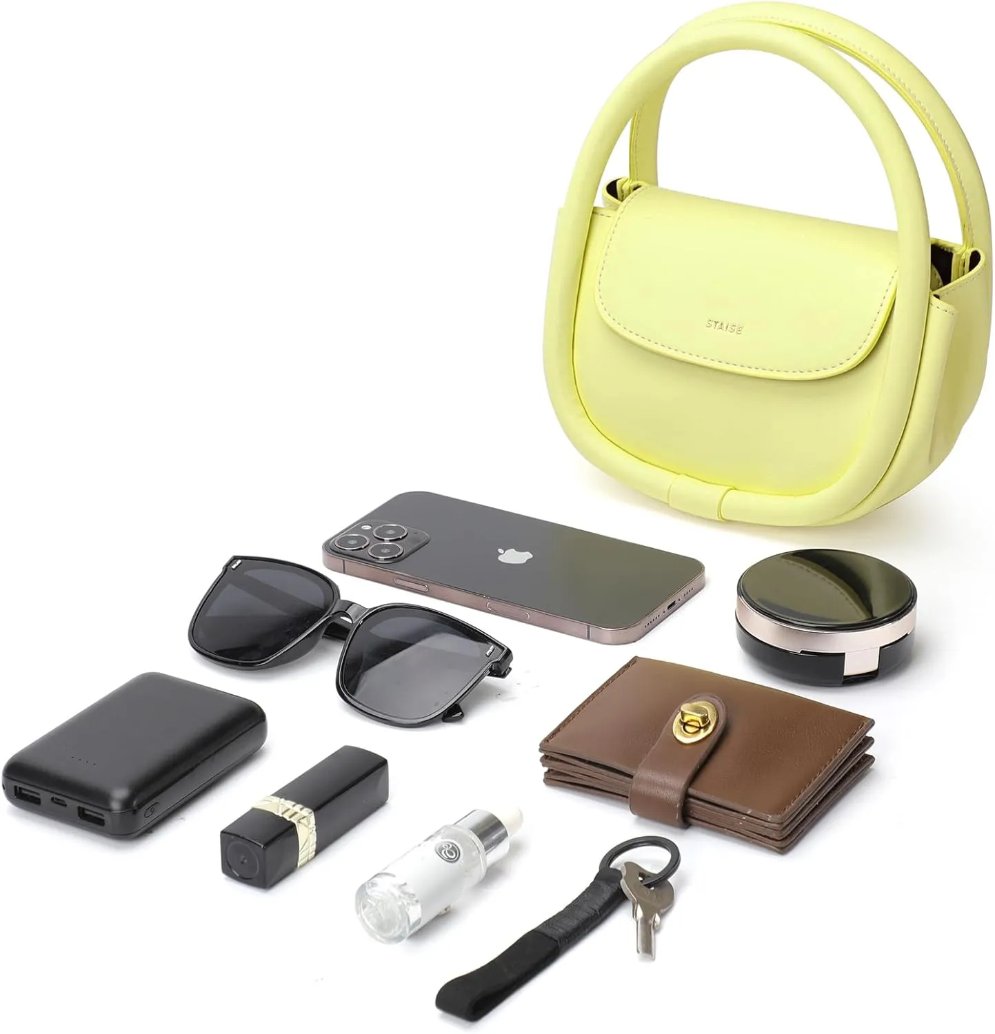 Designer Top Handle Shoulder Bags for Women, Trendy Mini Crossbody Purses, Womens Leather Handbags with Straps