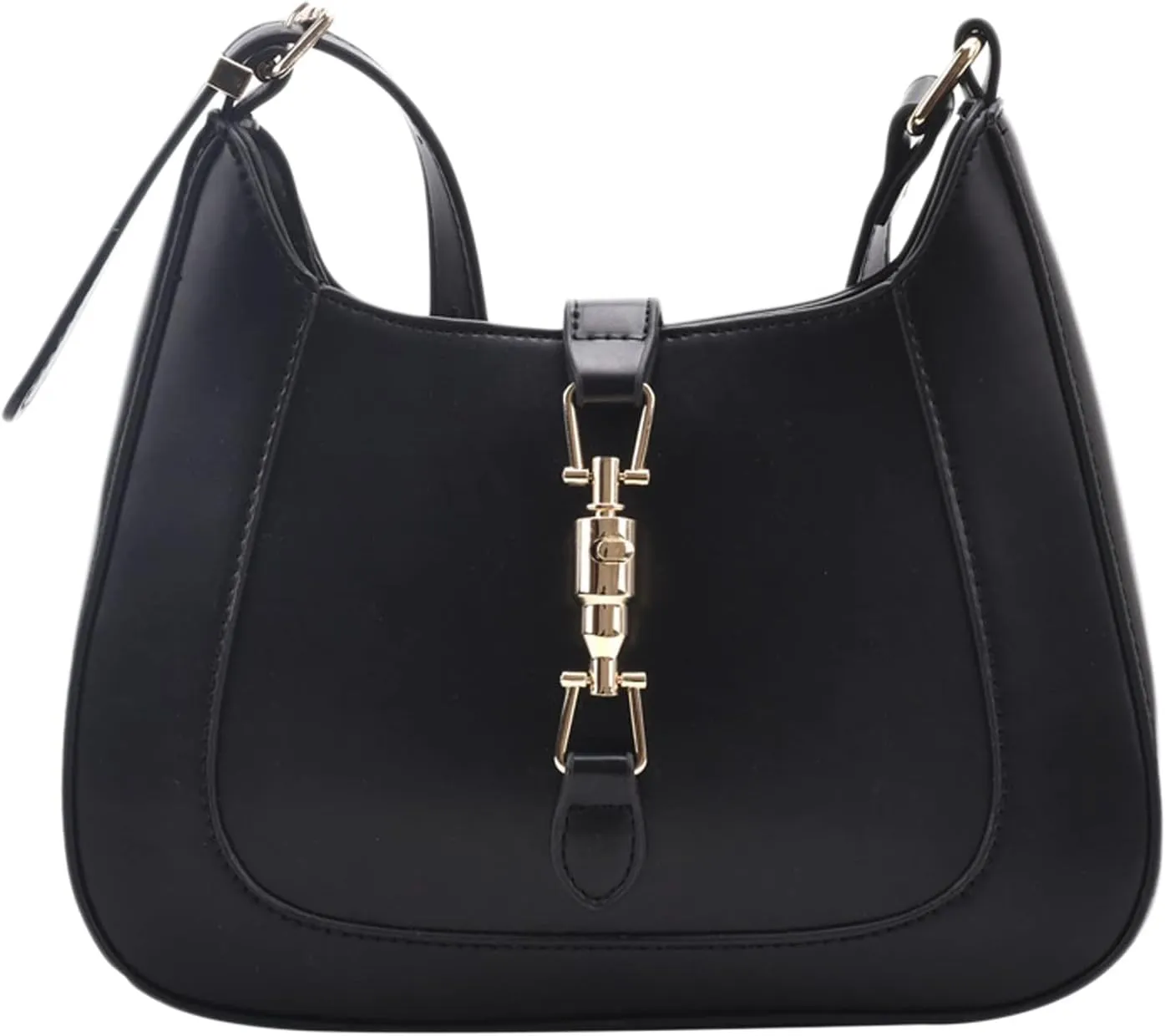 Elegant Tote Handbag for Women - Ladies Purse Satchel Shoulder Bag - Underarm Leather Dumplings Bag