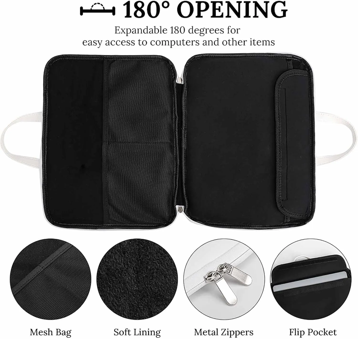 Esotericism From Darkness to Light Leather Bag Laptop Case Slim Water Resistant Computer Bags with Handle Briefcase for Work