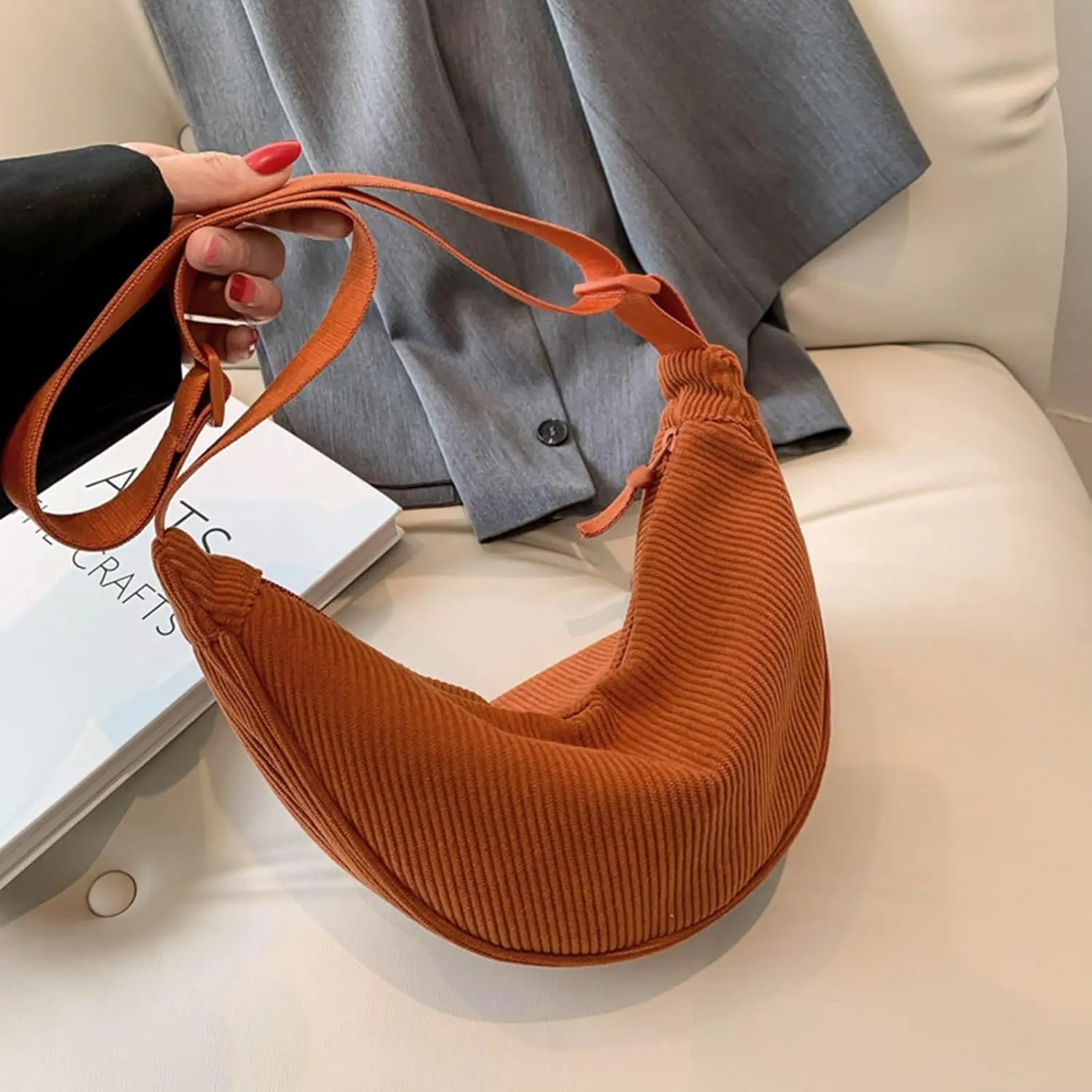 Fashion Woven Purse for Women Top-Handle Shoulder Bag Soft Summer Hobo Tote Bag Hobo, Silver