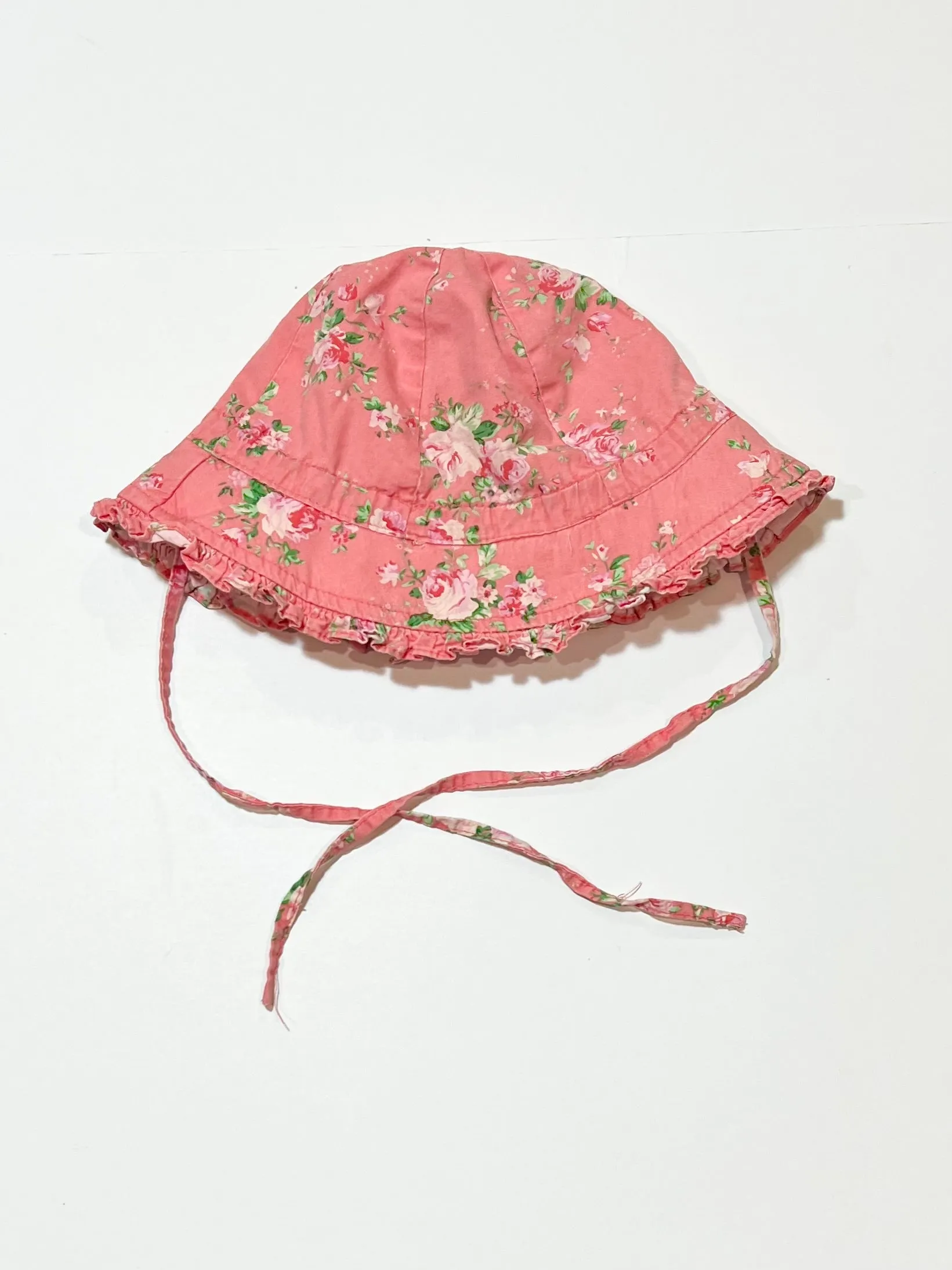 Floral sun hat - Size 8-24 months