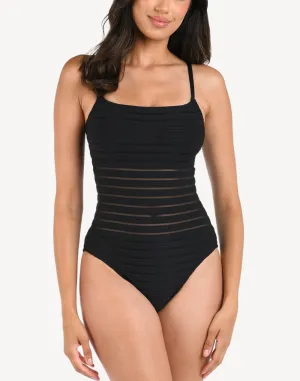 Fluid Lines Lingerie One Piece Swimsuit