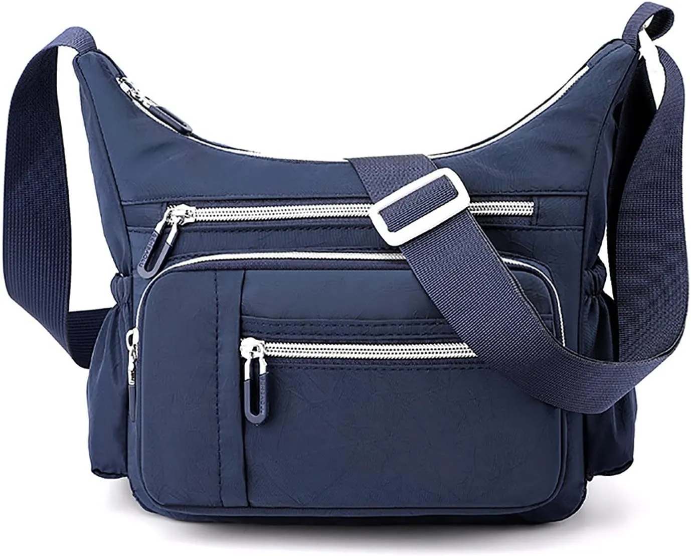 Foldie Crossbody Bags for Women Waterproof Nylon Crossbody Bags for Woman Trendy Womens Vacation Shoulder Bag(BU2)