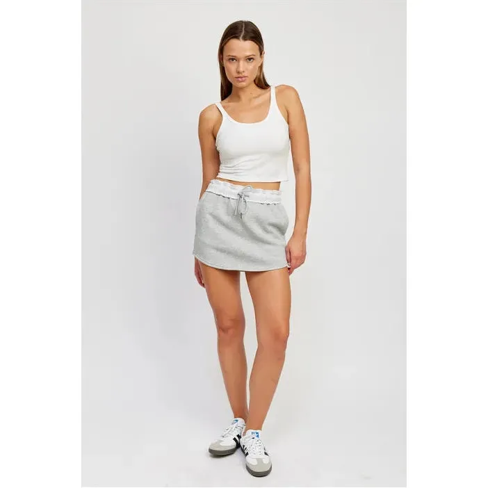 French Terry Skirt