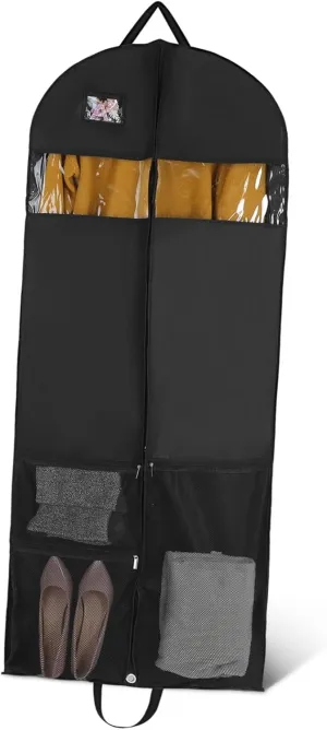 Garment Bag for Suits Dresses Wedding Gown Bag Storage Sturdy Non-woven Fabric Versatile