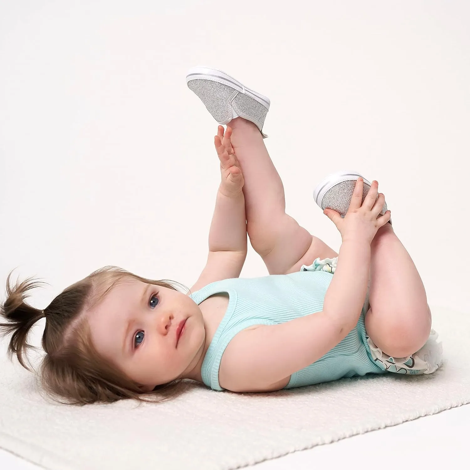 Gerber Unisex-Baby Newborn Infant Toddler Boy and Girl Slip-on Sneaker Crib Shoe