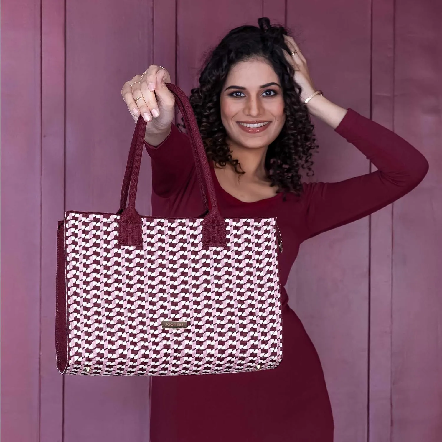 Grandeur Laptop Tote Bag for Women | Stylish, Spacious, & Multi-Functional Bag w/14 inch Laptop compartment