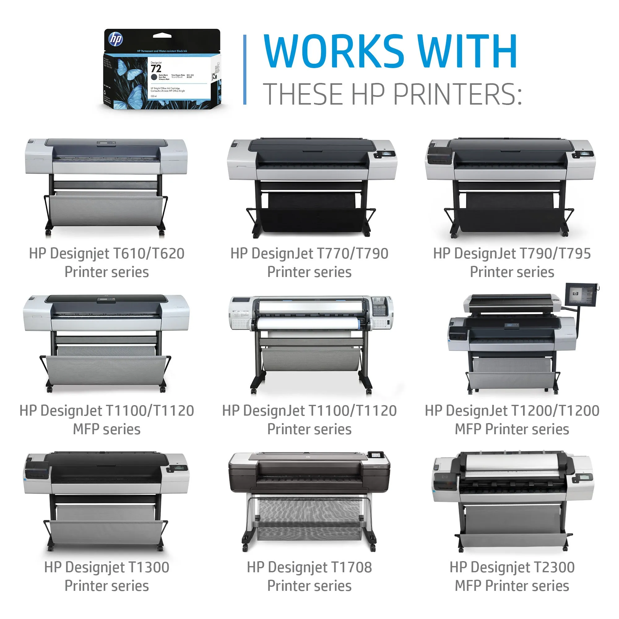 Hp 72 - Photo Black - Original - Designjet - Ink Cartridge