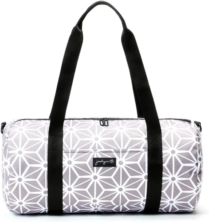 Jadyn 19 Barrel Womens Duffel/Gym/Weekender Bag (Geometric Gray)
