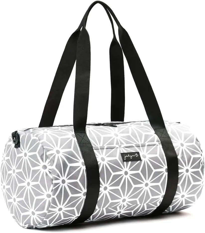 Jadyn 19 Barrel Womens Duffel/Gym/Weekender Bag (Geometric Gray)