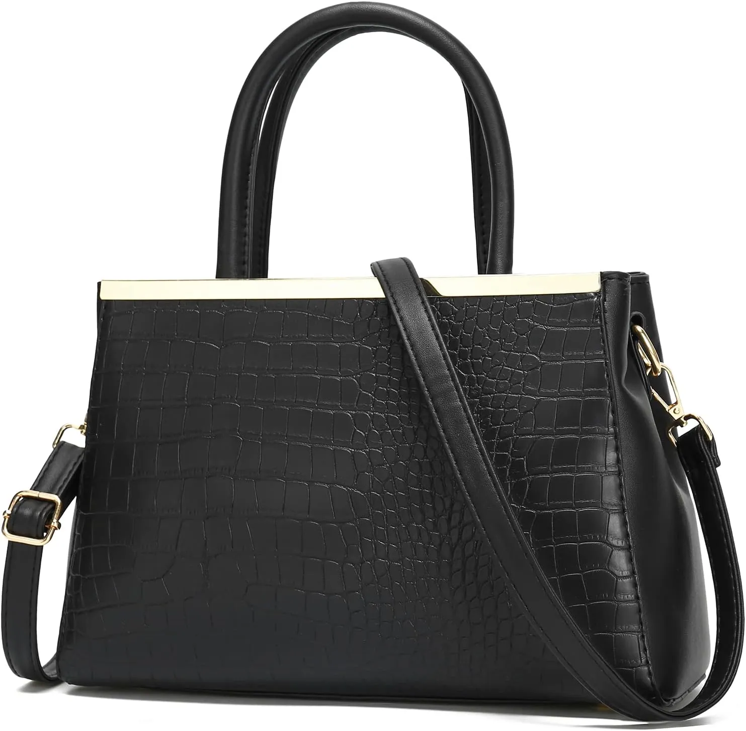 JHVYF Stylish Handbags for Women Fashion Shoulder Bags Crocodile Pattern Hobo Purse Classic Tote Satchel