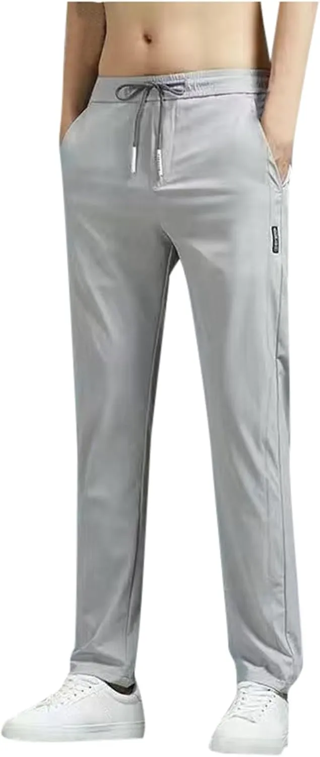 Joggers for Men UK Loose Fit Joggers Sweat Pants Running Gym Training Sport Combat Pant Soft Jogging Sweat