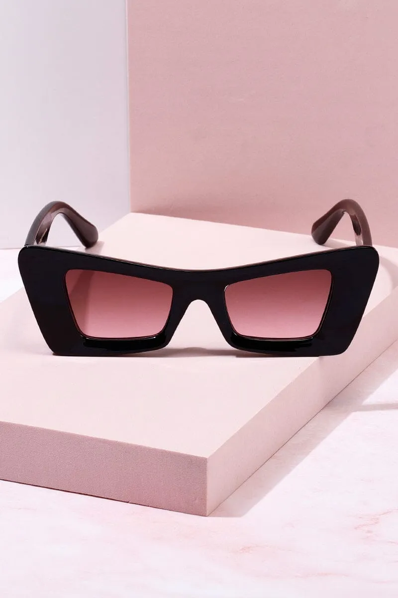 Kumsal Square Frame Sunglasses