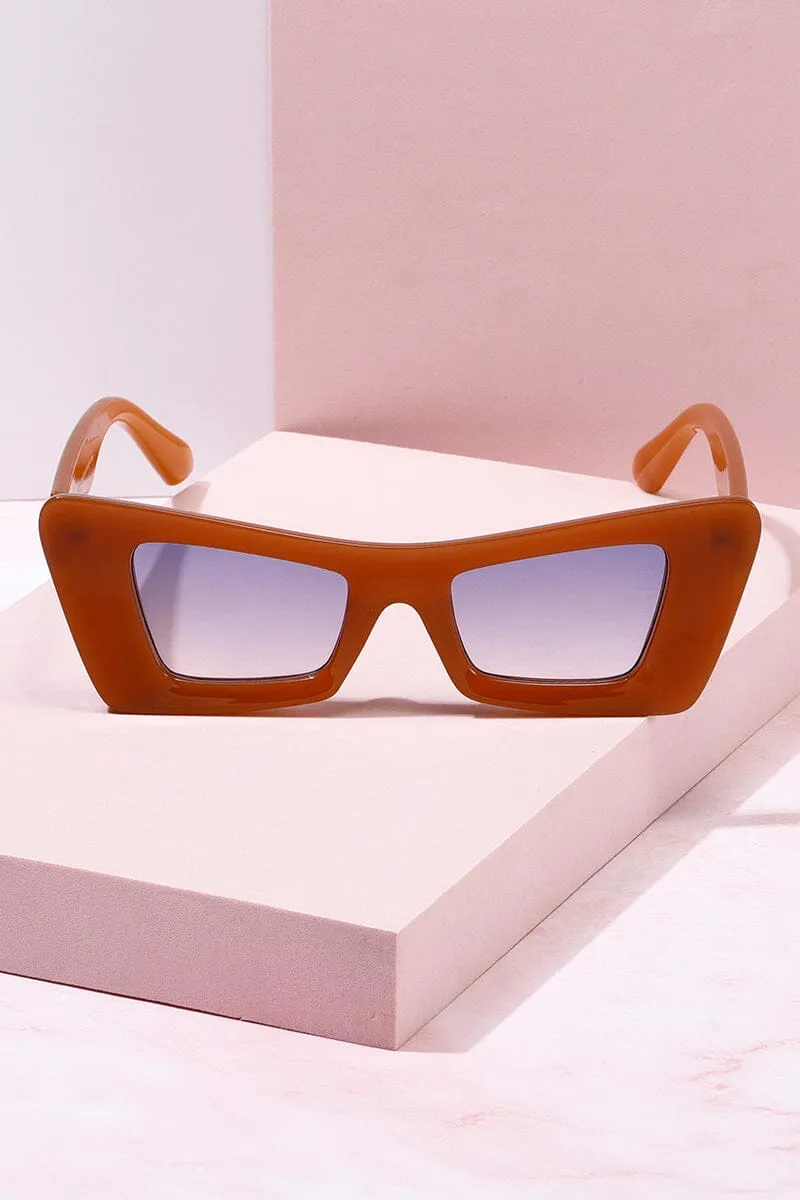 Kumsal Square Frame Sunglasses