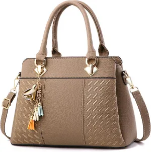 Ladies Crossbody Purse Womens Handbags Ladies Purse Satchel Shoulder Bags Roomy Fashion Tote Leather Bag