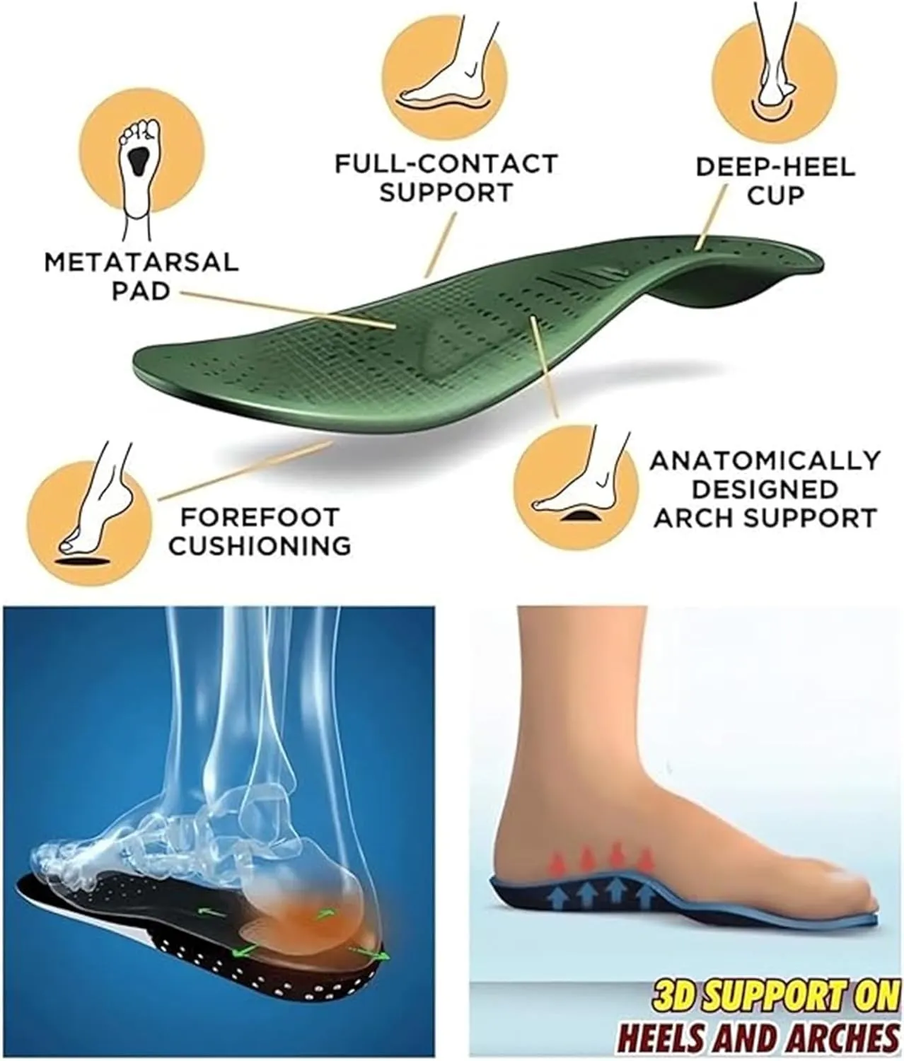 Ladmiple Sandals Women Comfortable Cute Orthotic Slides Orthopedic Sandal Dressy Summer Walking Beach Shoes with Arch Support