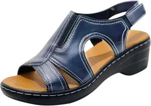 Ladmiple Womens Sandals Comfortable Support Orthopedic Slippers Orthotic Flip Flops Soft Dressy Summer Beach Shoes Slides