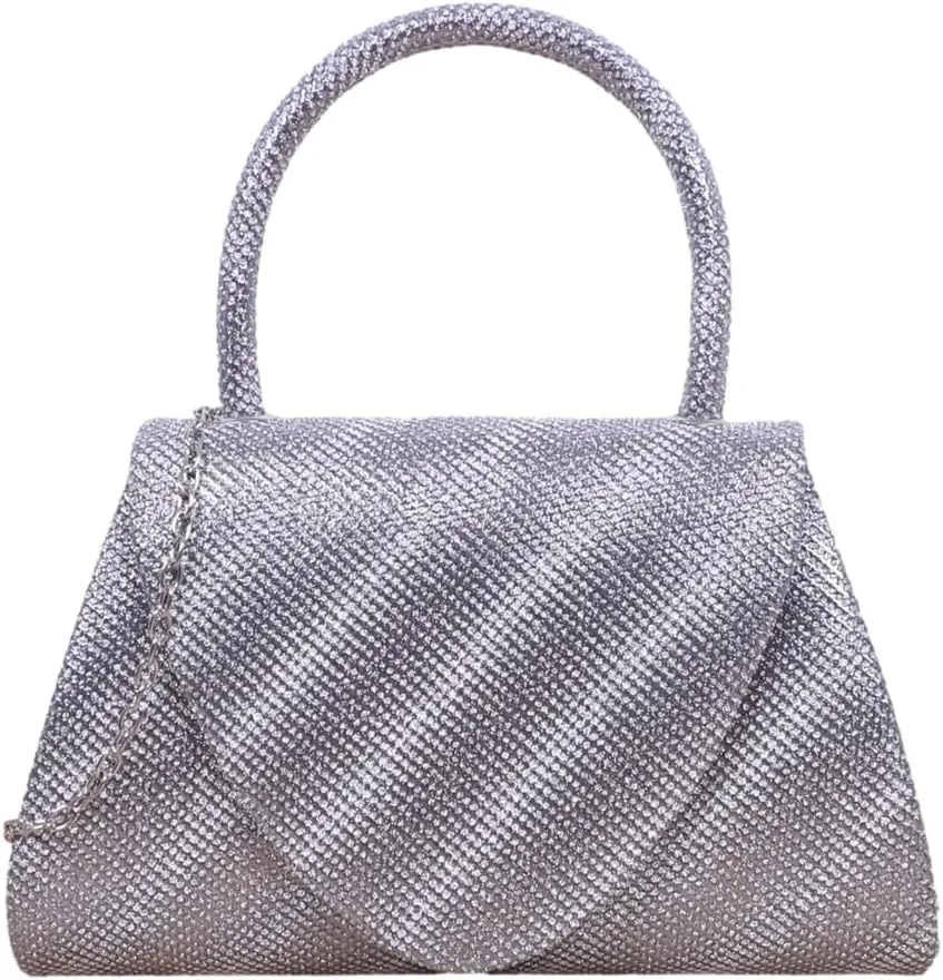 Lady Purse Evening Bag Elegant Party Banquet Wedding Clutches for Women Girl Cocktail Handbag with Chain