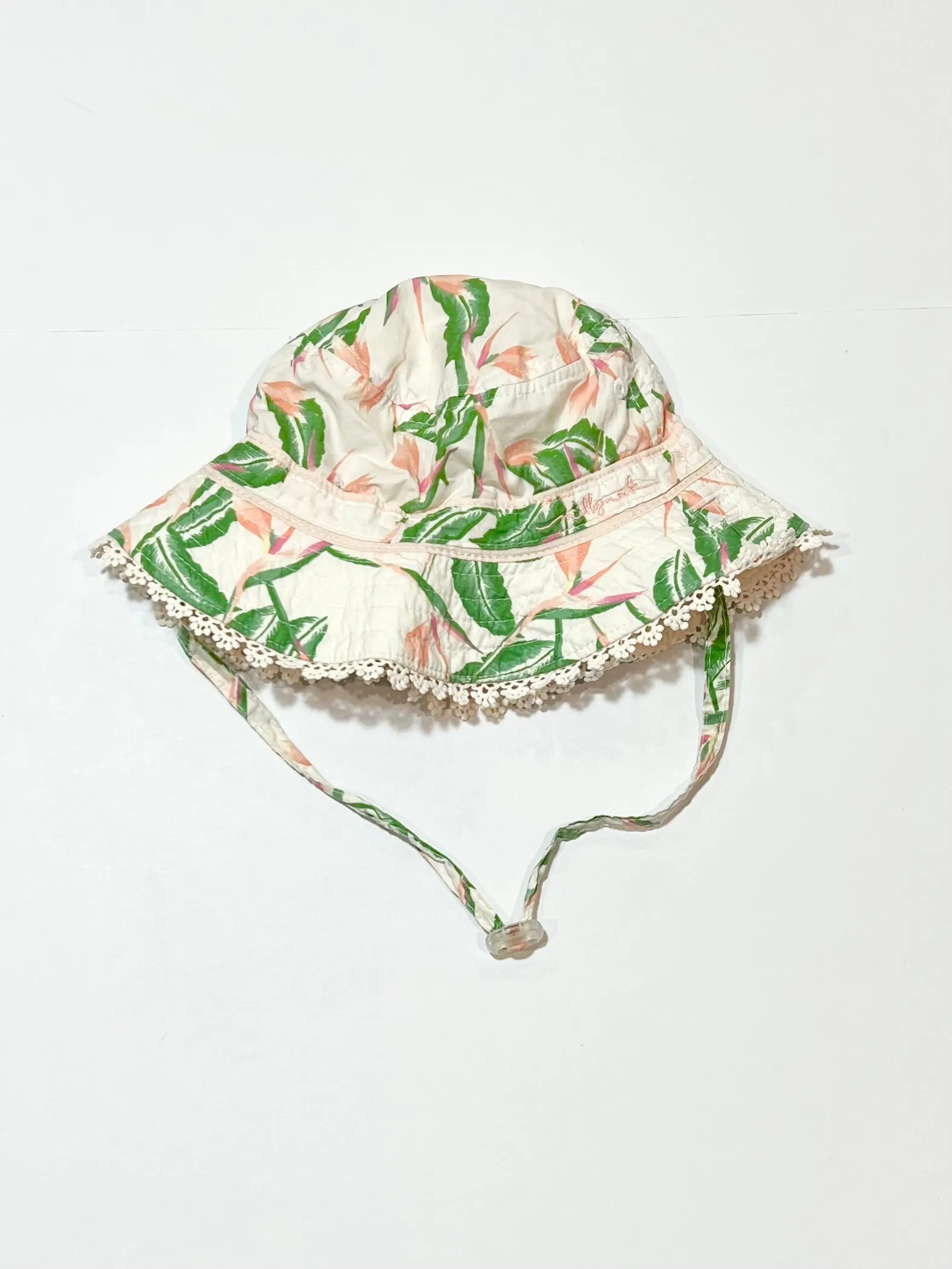 Leafy sun hat - Size 1-3 years
